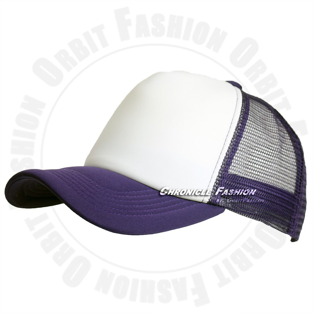 Purple / White