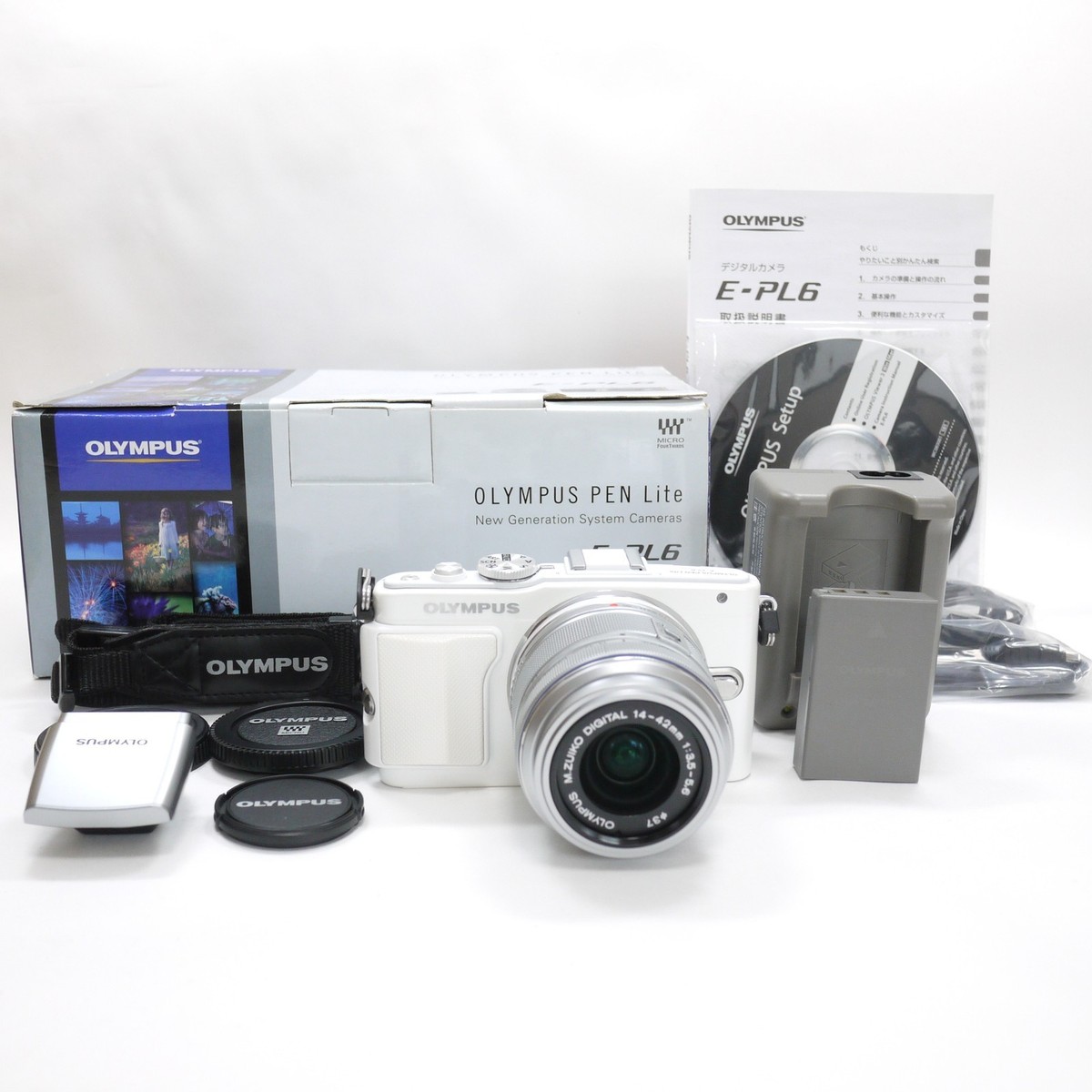 E-PL6 Olympus PEN Lite Camera 14-42mm - Mirrorless OLYMPUS Pen 