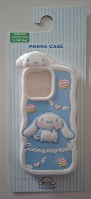 Cinnamoroll 3D Silikon-Handyhülle Hellblau iPhone 15 Pro Max - Neu & versiegelt