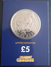 2020 White Horse of Hanover Five Pound Coin Uncirculated