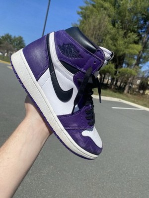 シューズ(男性用) NIKE AIR JORDAN 1 HIGH OG COURT PURPLE Size 9 - Jordan 1 Retro OG High Court Purple 2.0 193658125550| eBay