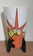 Lorna Bailey APEDALE VALLEY ROCKET VASE with Old Ellgreave Backstamp in VGC