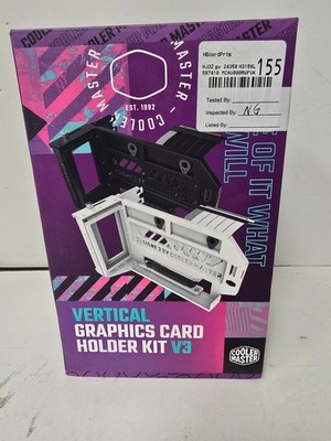 Cooler Master Vertical GPU Card Holder Kit V3 White , PCIe 4.0