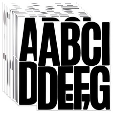 Alphabet Letter Stickers set Self Adhesive Number Labels for Crafts