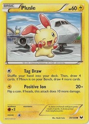 Plusle 39/108 Dark Explorers Common Pokemon TCG