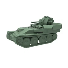 Military Model Kit German 38T Sd.Kfz.140 Flakpanzer Tank
