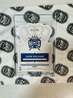 Koya Prince 名刺 CROWN 代表 2021-22 Panini Crown Royale - Crown Autographs Jason Williams #CA