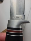 Remington  RH 50  fixed blade  hunting  knife  with   sheath  and  box,  USA — photo 7