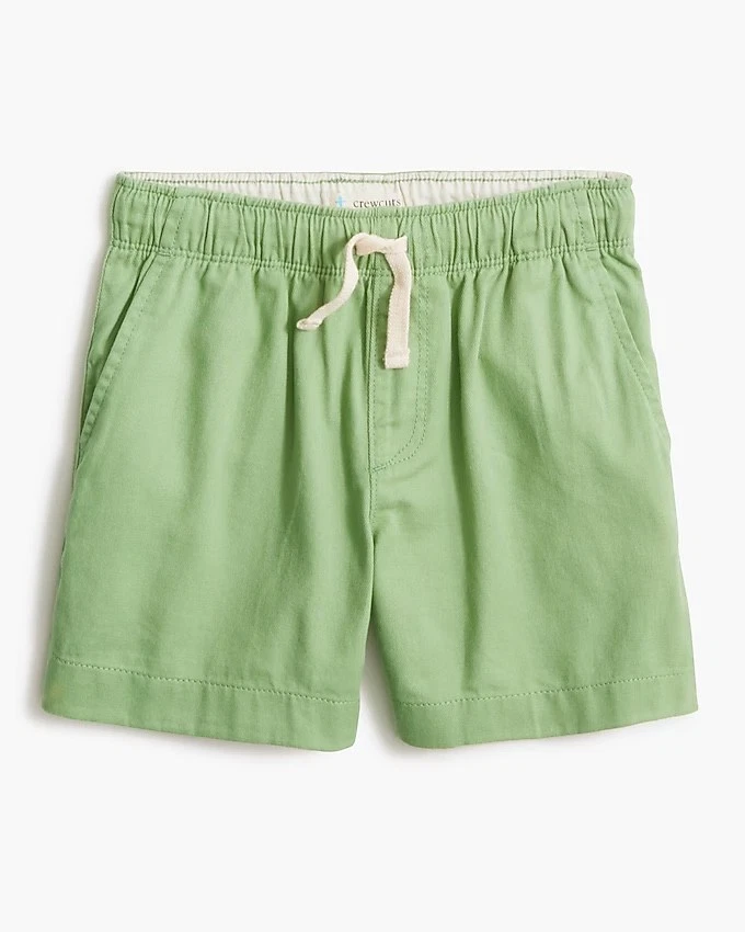 ¡NUEVO CON ETIQUETAS! Pantalones cortos de muelle con cordón de sarga suave verde azul rosa talla 12 14 para niños Foto 2 de 3