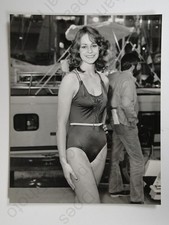 Vivienne Rooke Miss UK 1985 Beauty Queen Pageant Swimsuit Bristol VTG Photo