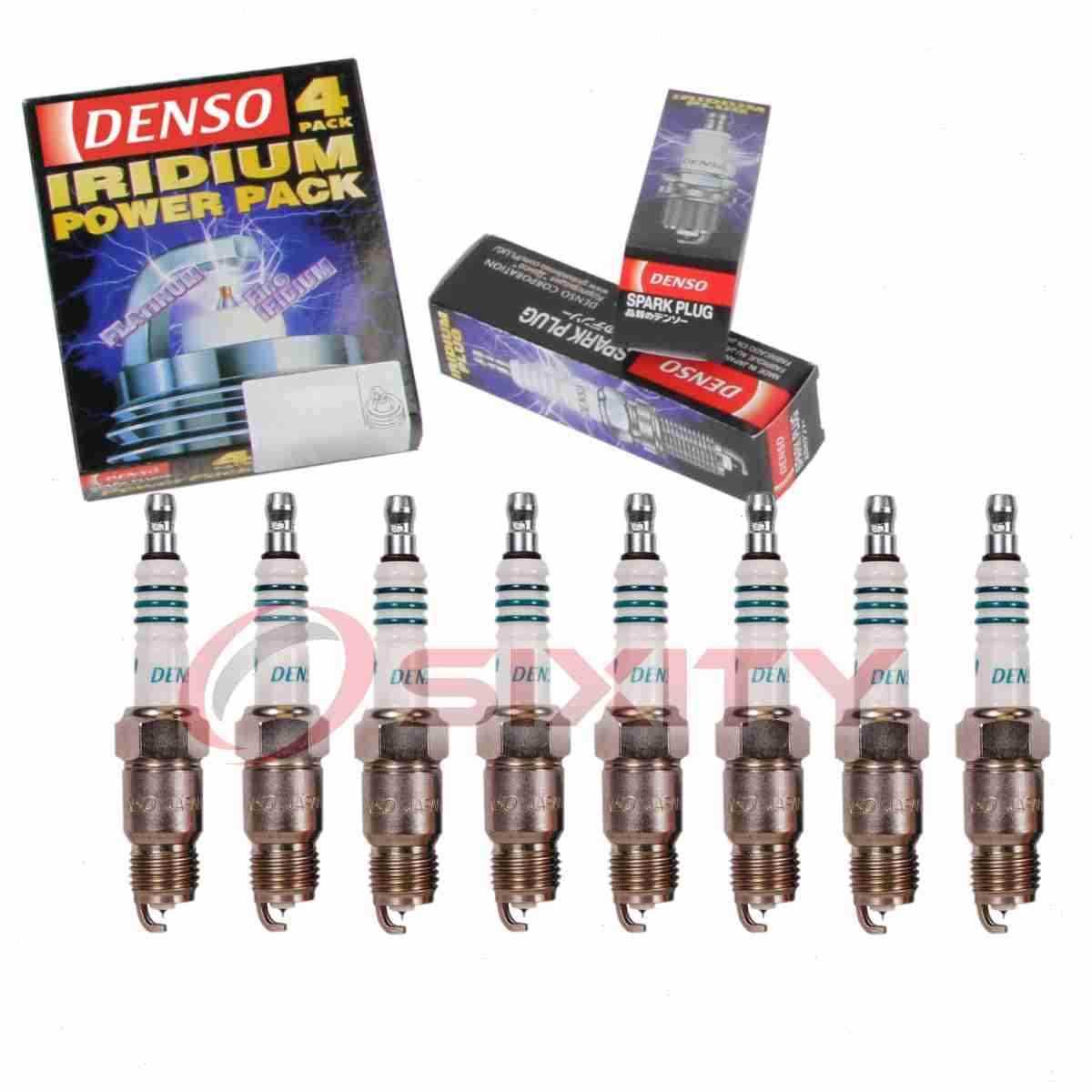 8 pc Denso Iridium Power Spark Plugs for 1973-1980 Pontiac Grand Am 4.9L zk