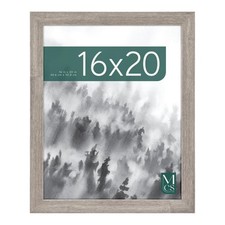 MCS Museum Poster Frame Barnwood 16x20 - Rustic Wall Art Display Single