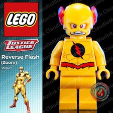 ⭐ LEGO Reverse Flash (Zoom) sh471 Minifigure DC Comics sh0471 Super Heroes 76098