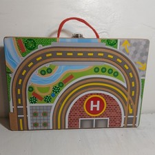 Melissa  Doug Wooden Town Play Set with Vehicles  Accessories, 2018