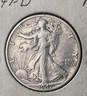 1947-D Walking Liberty Half Dollar VF Very Fine 90% Silver Denver Mint 50C Coin Denver Liberty Walking