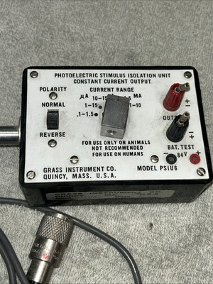Grass Instruments Photoelektrische Reizisolationseinheit PSIU6 Neurophysiologika