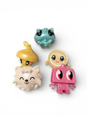 Moshi Monster Ultra Rare Goshi Metallic Pearl Moshling Figuren x5