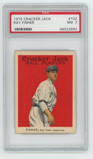 1915 Cracker Jack Ray Fisher #102 NM 7