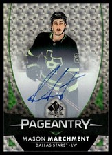 2023-24 SP Authentic Pageantry Mason Marchment Auto #P-46