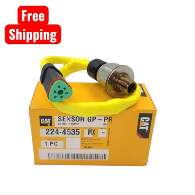 #ad 224 4535 OEM Cat Pressure Sensor 5VDC 1 2 20 Stainless Steel $314.99