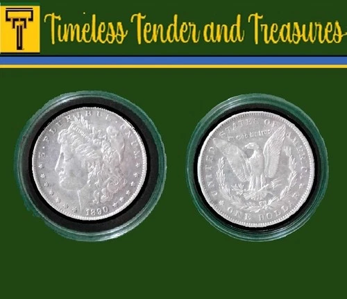 1890‑S /S Morgan Silver Dollar | BU | Great Eye Appeal | WRPM-001