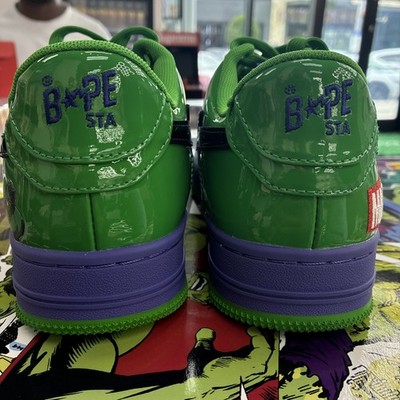 Size 7 - A Bathing Ape Marvel x Bapesta Hulk for sale online | eBay