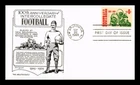 DR JIM STAMPS US COVER FOOTBALL 100TH ANNIVERSARY FDC LOWRY ARISTOCRATS CACHET