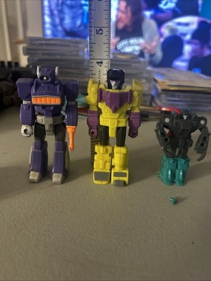 VINTAGE G1 TRANSFORMER ACTION MASTER SHOCKWAVE DEVASTATOR PRETENDERS PINCHER
