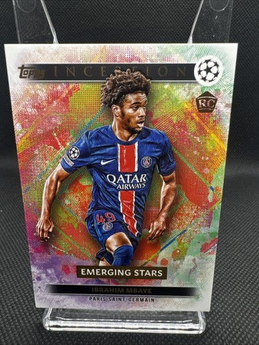 2024-25 Topps Inception Uefa Club Competitions - Emerging Stars Ibrahim Mbaye