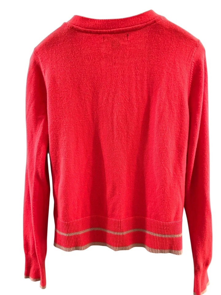 Cárdigan Gap Niñas Niños Coral Tejido con Botones Talla XL (12) Botones en Forma de Corazón Foto 4 de 4