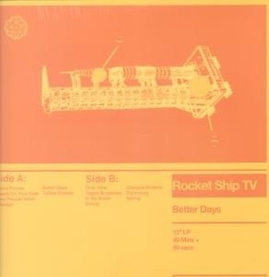 Rocket Ship Tv Better Days LP vinyl UK Half Machine 2016 still sealed HMR026
