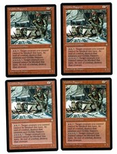 MTG 4x  (NM) Goblin Sappers Ice Age Magic The Gathering VTG 1995
