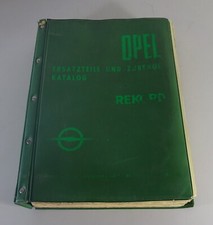 Teilekatalog Opel Rekord A - B Limousine, Coupé, Caravan, Lieferwagen von 1966