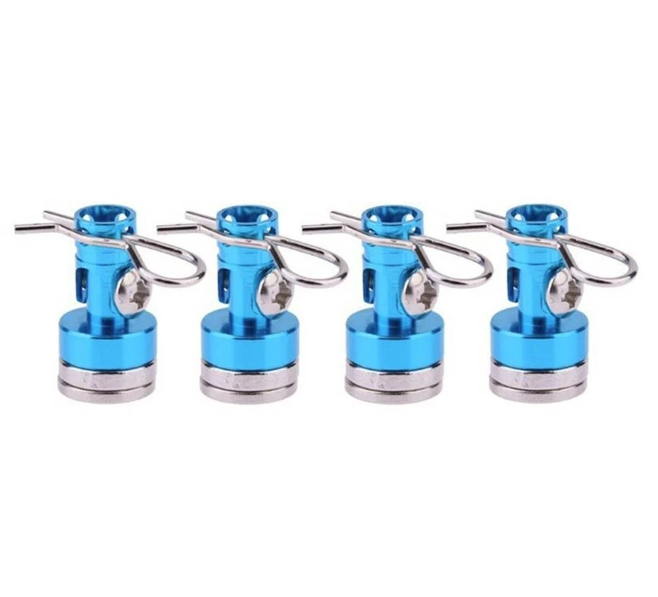 Rc Car Metal Magnetic Column Posts Body Posts for Tamiya TT01 TT01E TT01D TT02  - Image 3 of 4