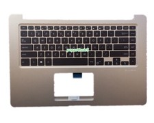 New Asus Vivobook K510U F510U S510U X510U S510UA Gold Palmrest Case Keyboard US