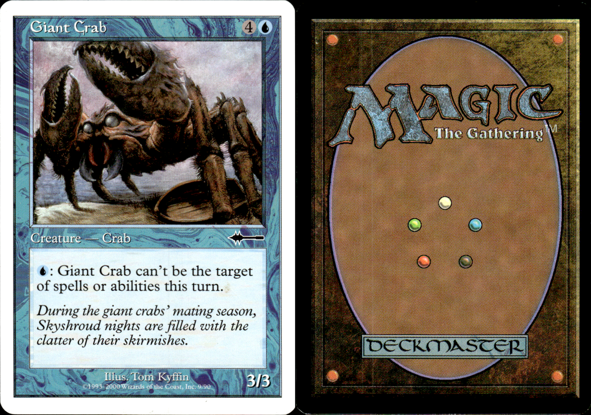 Magic the Gathering-MTG-Giant Crab | eBay