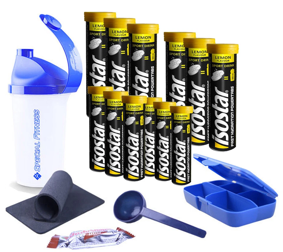 41,18€/kg - Isostar Powertabs Mineralien (12er Pack + Bonus)