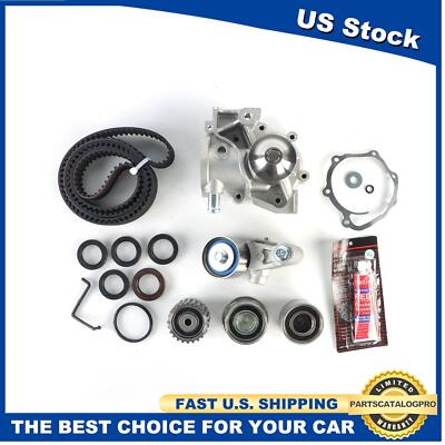 Timing Belt Kit + Water Pump For 1999-2005 Subaru Forester Impreza 2.2L 2.5L
