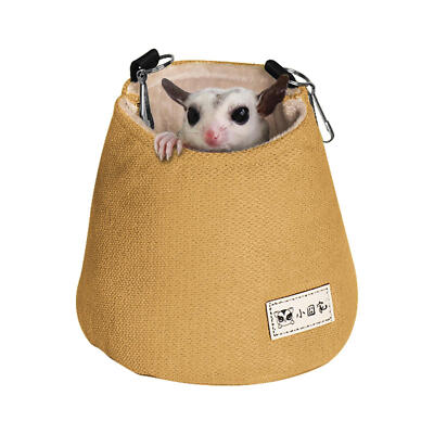 Sugar Glider Bonding Pouch Pet Small Animals Swing Hang Bed Cotton
