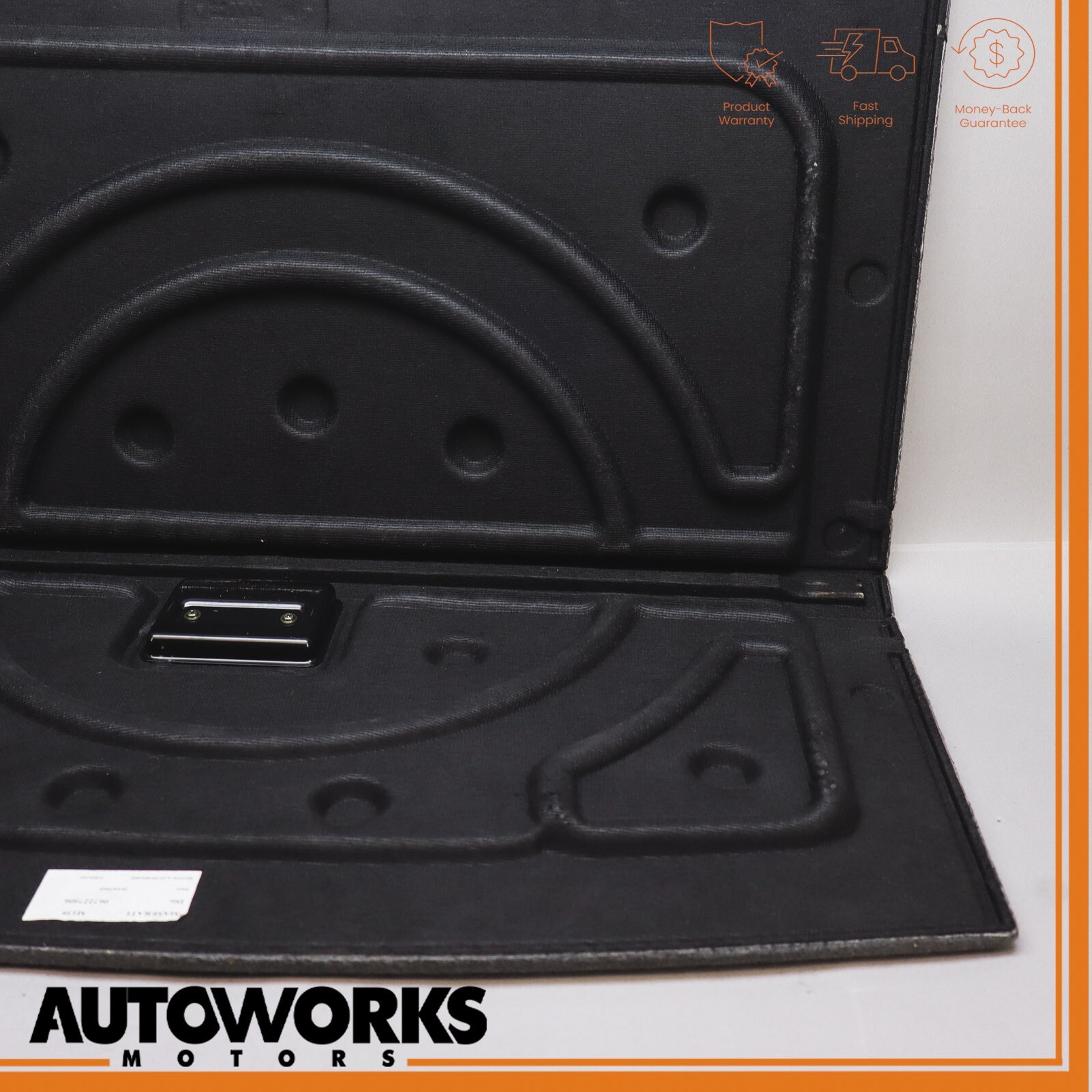 03-08 Maserati Quattroporte M139 Interior Trunk Liner Spare Tire Cover OEM
