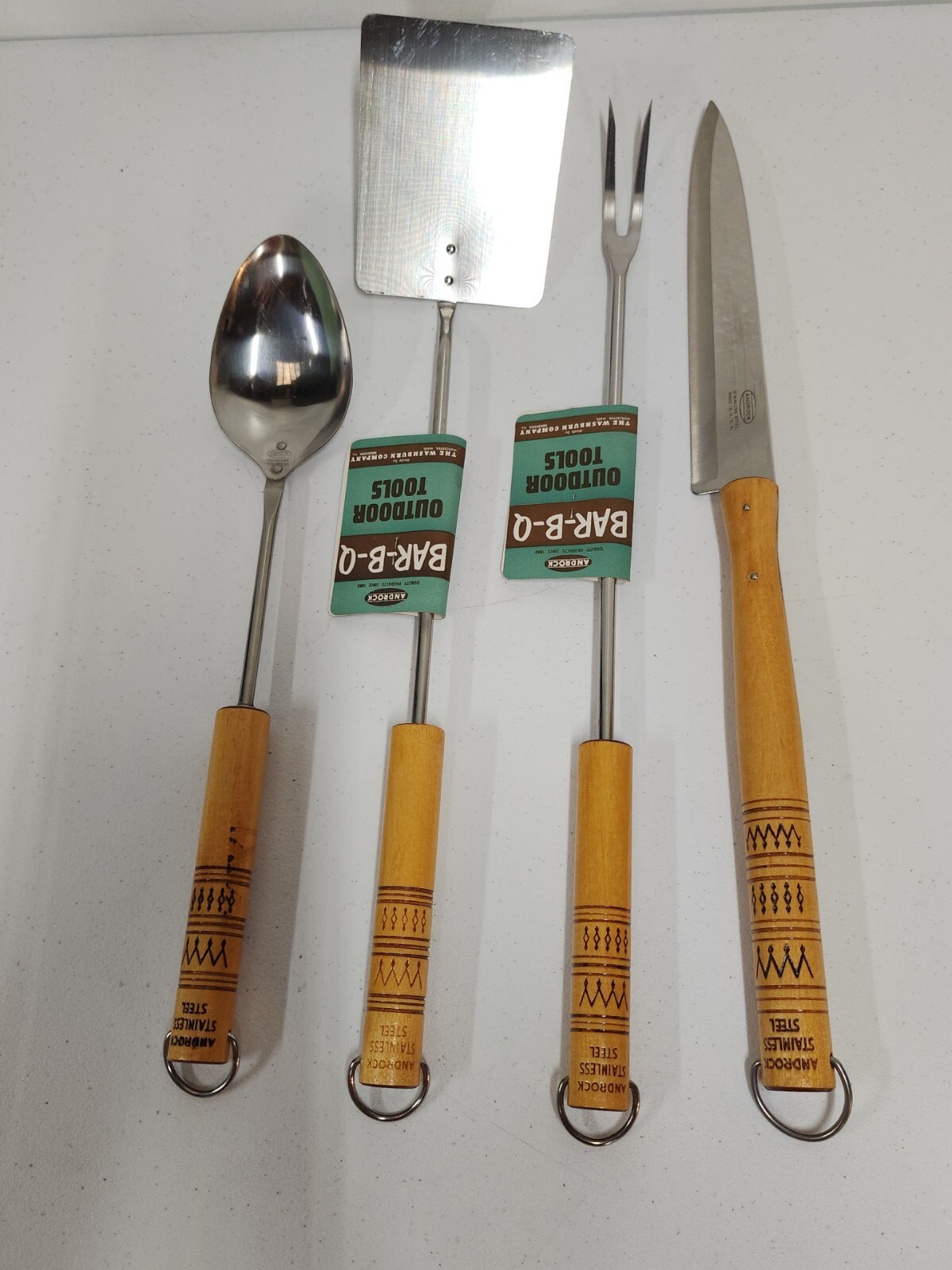 NIB SET OF 4 VINTAGE ANDROCK KITCHEN UTENSILS By The Washburn Company NOS eBay