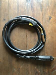 NEW Bernard 400 Amp Air Cooled Mig Welding Curved Handle Q Gun W/ 15