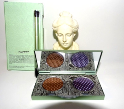 x  2  Mally Effortless Airbrush eye shadow duo ~BRIGHTINING BROW/SUGAR PLUM