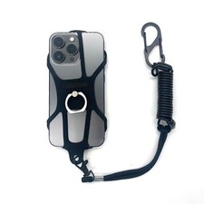 Lanyard Holder, Universal Fishing Protect Rugged Phone Tether and Ring Grip