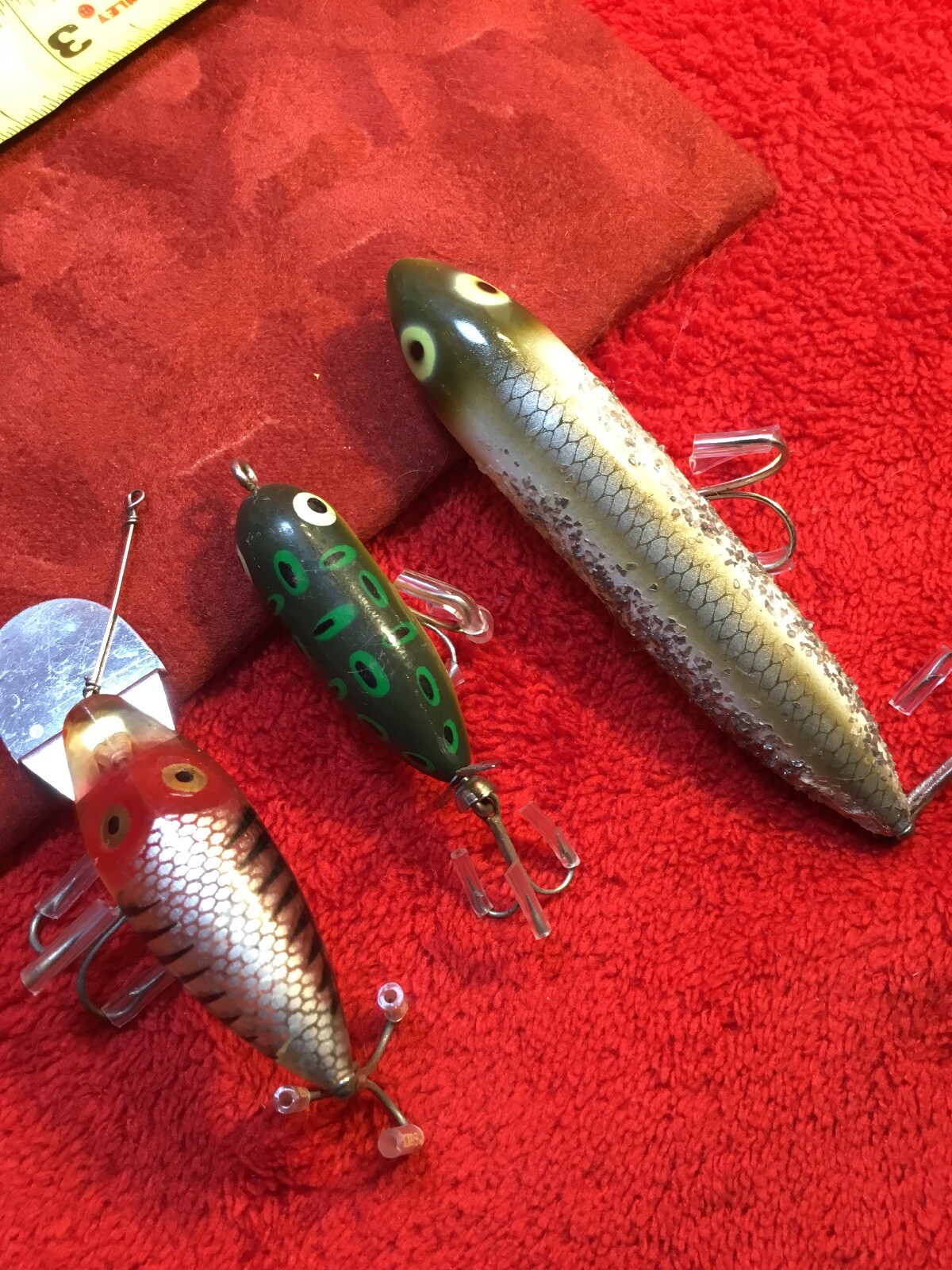 3Vintage Heddon Fishing Lures eBay