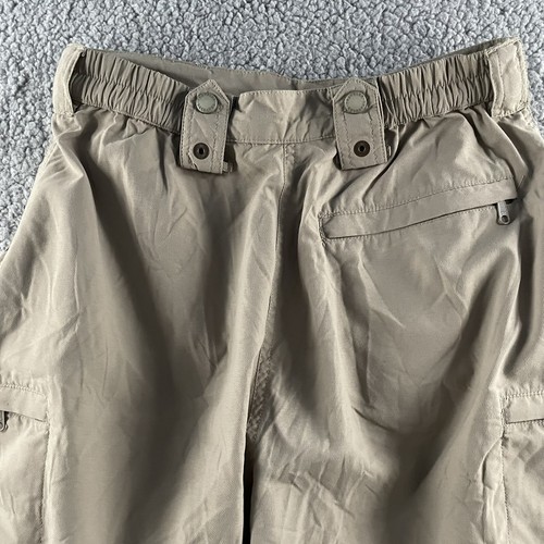 LL Bean Womens Pants Beige Size 10 Petite Traveler Hiking Pant Convertible eBay