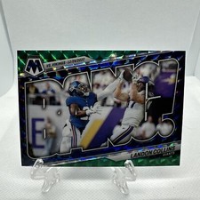 2023 Mosaic Football #B-LC Landon Collins BANG! Green Mosaic Prizm  NY Giants
