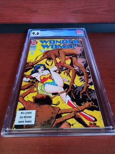 Wonder Woman #77 1993 Cover Art by Brian Bolland D.C. Comics CGC 9.6 GRADED