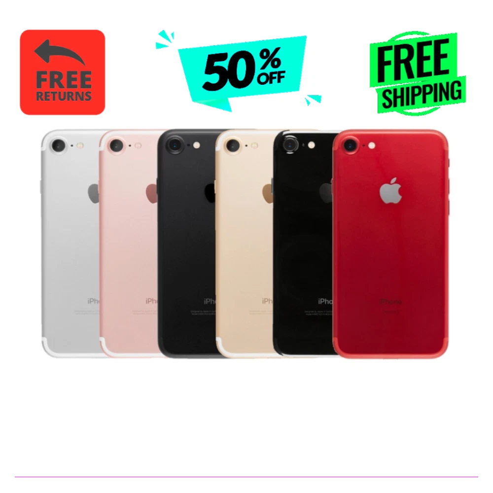 US版 Apple iPhone 7 128GB SIMフリー 箱+付属品付き Unlocked Apple iPhone 7 128GB Phones for Sale | Shop New & Used