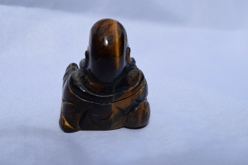 Sodalite Gemstone FROG hand carved 58 grams 1.25" X 1.75 LH0620 i - Picture 3 of 7
